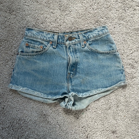 LEVI 517 Boot Cut Jean Shorts - Picture 2 of 3